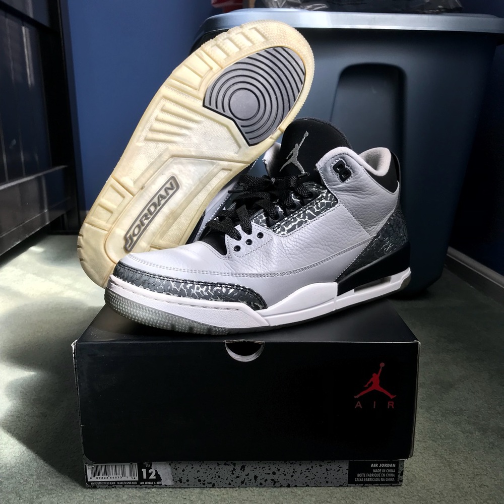 Air Jordan 3 Wolf Grey